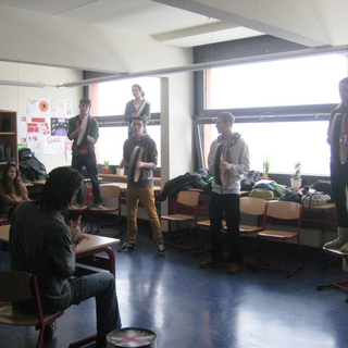 img_0174 Montessori-Schulzentrum Leipzig - Schülerblog - Rhythm & Percussion - der Workshop mit dem Sound des Alltags